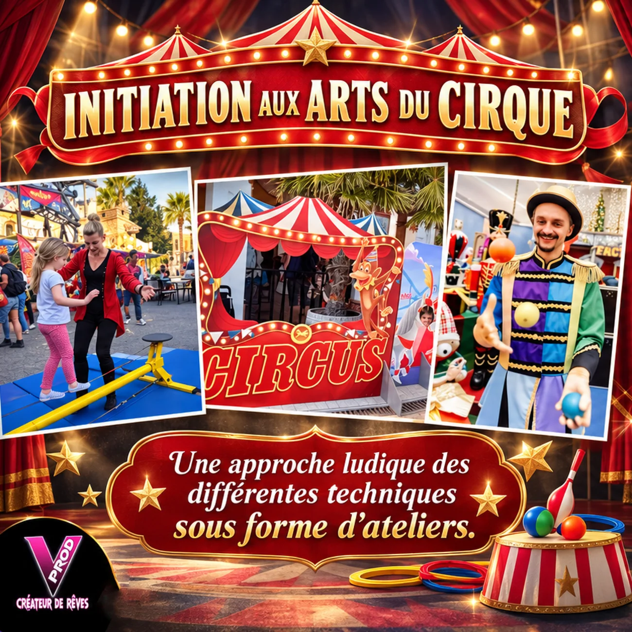 Initiation aux arts du cirque