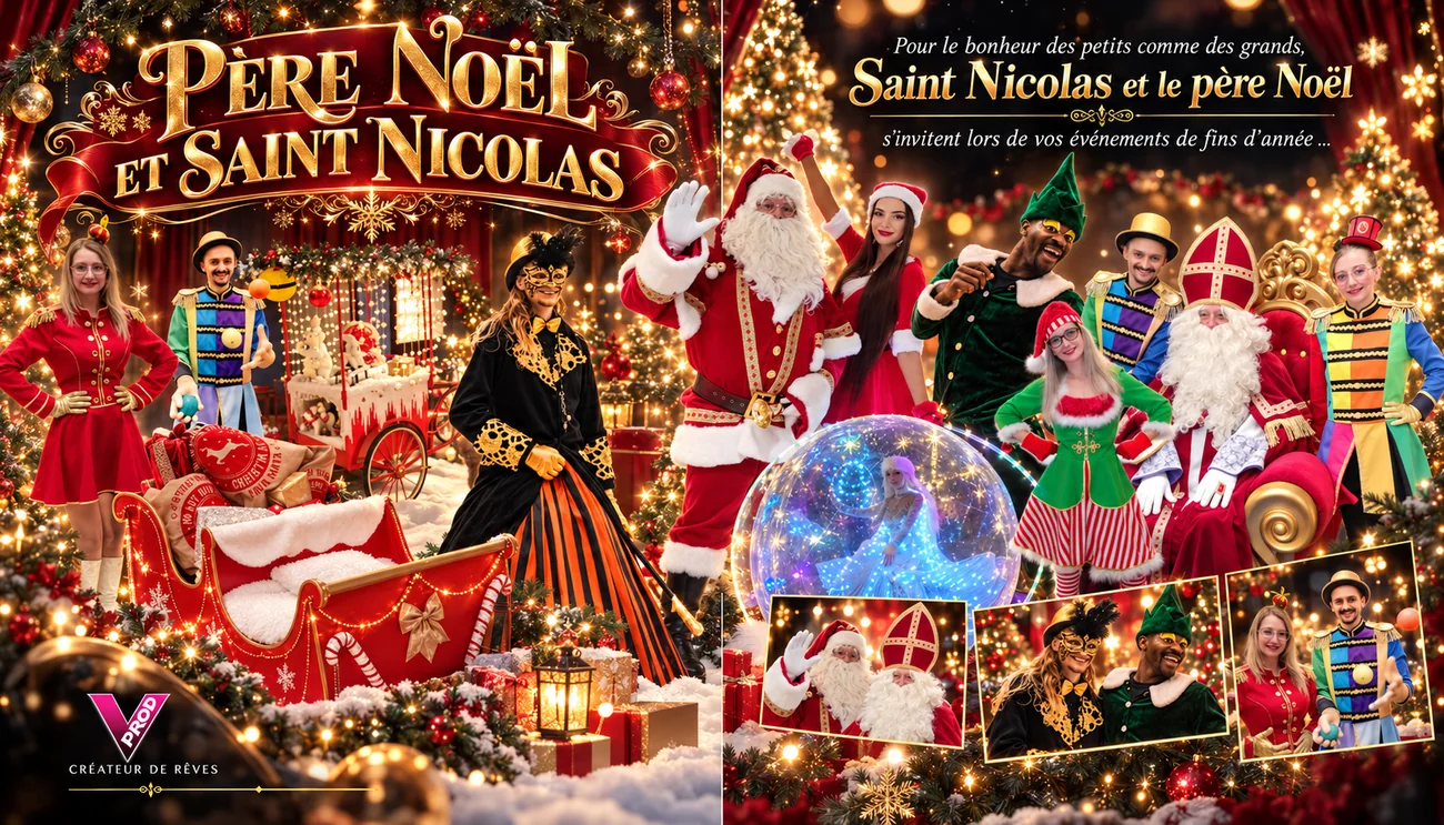 Père Noël & Saint Nicolas